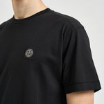 T-shirt uomo girocollo nera 2100027 S0013V0029 STONE ISLAND 