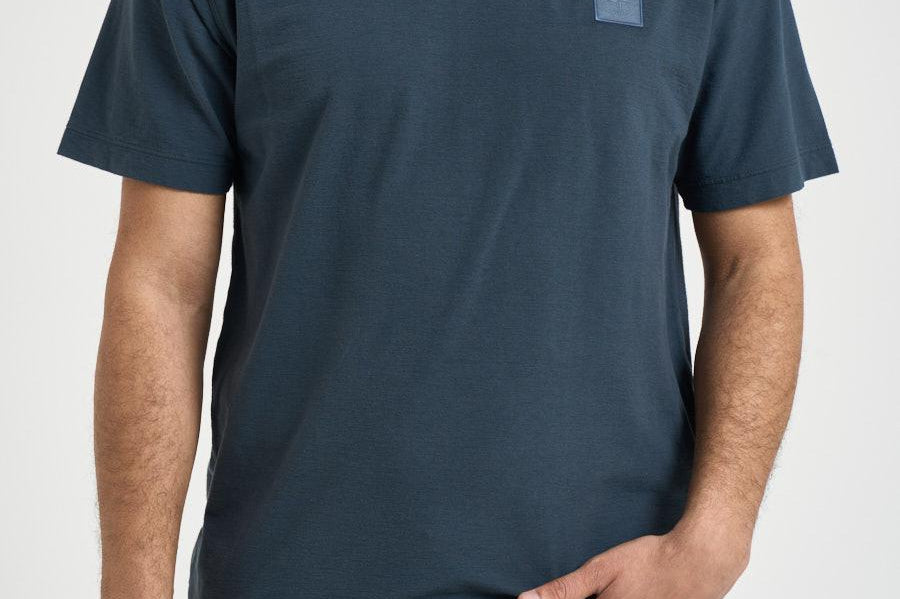 T-shirt uomo girocollo blu petrolio 2100021 S0F11V002E STONE ISLAND 
