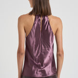 Top Zeyne in raso donna T180959A MAUVE THE ANDAMANE 