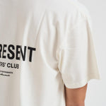 T-shirt uomo girocollo bianca OCM41114 FLATWHITE REPRESENT 
