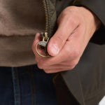 Gicca uomo in cotone cerato Ogston oliva MWX0700 OL51 BARBOUR 