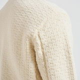 Maglia uomo Cotton Chenille panna 5100019 S00N5V0093 STONE ISLAND 