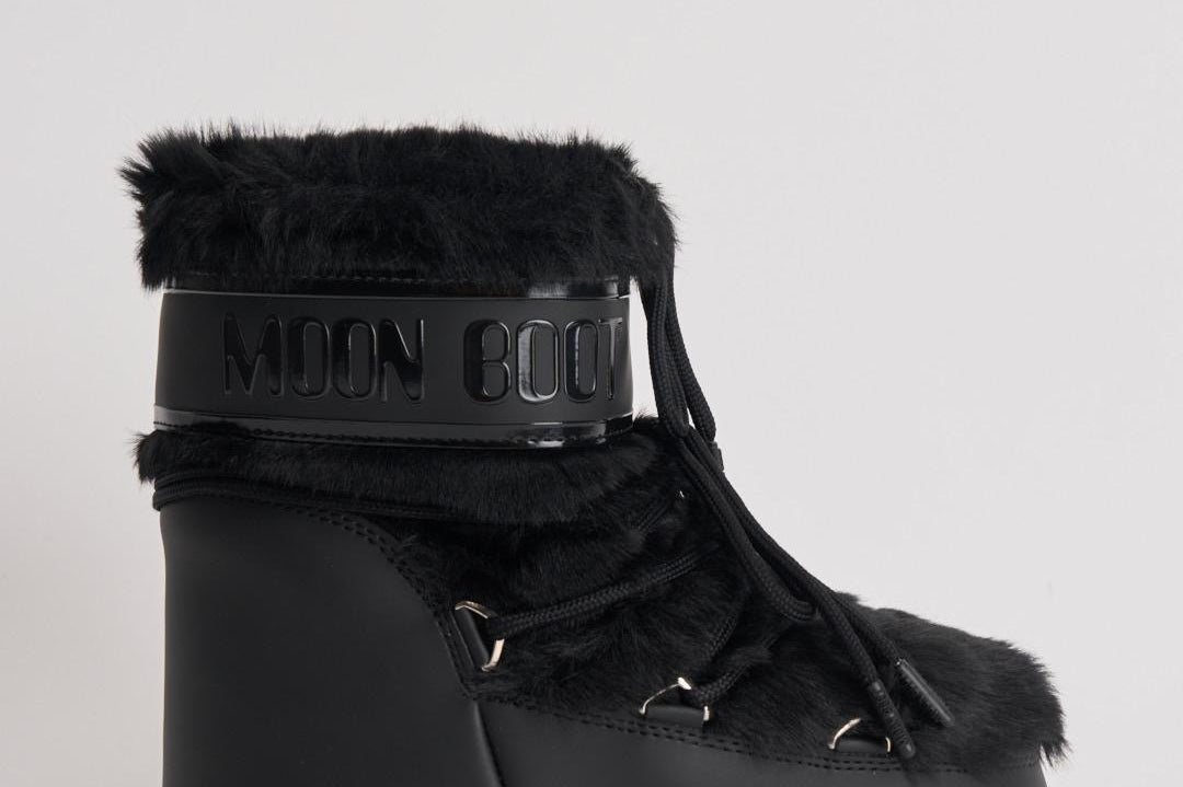 Stivale donna Low Faux Fur nero 1409390 N001BLACK MOON BOOT 