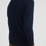 Cardigan uomo con zip blu 5100044 S00B4V0020 STONE ISLAND 