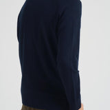 Cardigan uomo con zip blu 5100044 S00B4V0020 STONE ISLAND 