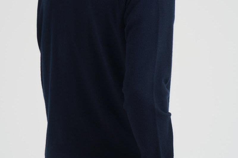 Cardigan uomo con zip blu 5100044 S00B4V0020 STONE ISLAND 