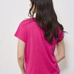 T-shirt donna fuxia 211898698 031 RALPH LAUREN 