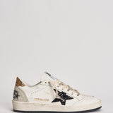 Sneakers donna Ball Star con strass bianca GWF00117 F00611810750 GOLDEN GOOSE 