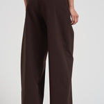 Pantaloni a gamba larga donna C3104 W0206BROWN THE LATEST 