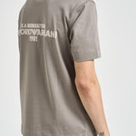 T-shirt uomo girocollo tortora EM005257 AF13715U8049 EMPORIO ARMANI 