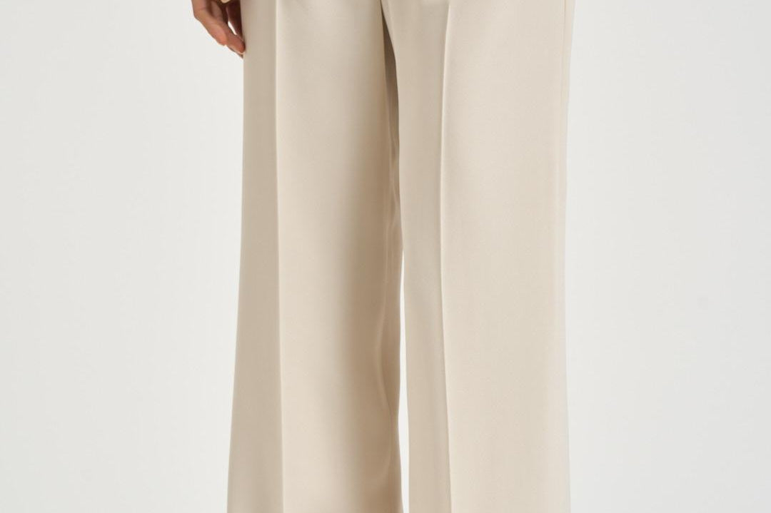 Pantalone donna sartoriale avorio PA0643FB D1F02I23EC ISABEL MARANT 