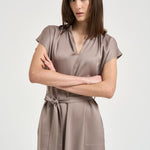 Abito donna chemisier tortora 31325 0340TAUPE FILIPPA K 