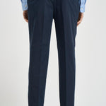 Pantalone uomo gamba dritta blu ARECHI 108179 SANTANIELLO 