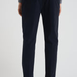 Pantaloni in cotone blu RETRO TS1620XNAVY BERWICH 
