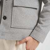 Giacca uomo a camicia grigio chiaro DENVER MCP34GRIGIO CHIARO ACCADEMIE TESSILI 