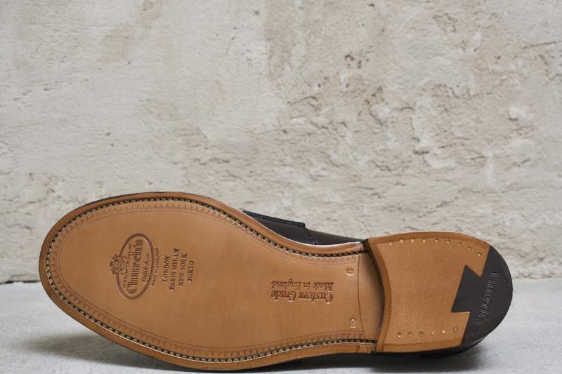 Mocassino uomo college Pembrey marrone PEMBREY BURGUNDY CHURCH'S 