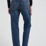 Jeans donna regular in denim scuro 452P515 07NAVYBLUE CYCLE 