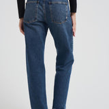 Jeans donna regular in denim scuro 452P515 07NAVYBLUE CYCLE 