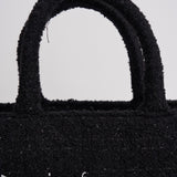 Borsa donna Colette Tweed nera COLETTETWD 00 MC2 SAINT BARTH 