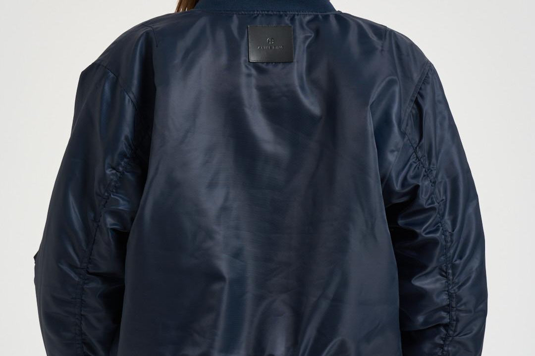 Bomber donna Leon blu navy 10490 NYA31MIDNIGHT ANINE BING 