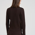 Maglia a trecce donna GWP02467 P00211090108 GOLDEN GOOSE 