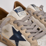 Sneakers uomo Ball star beige e blu GMF01034 F00812712387 GOLDEN GOOSE 