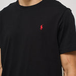 T-shirt girocollo uomo nera 710680785 001 RALPH LAUREN 