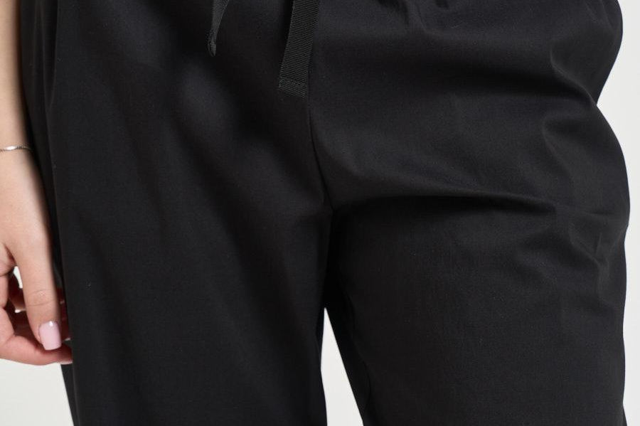 Pantalone donna Buddy nero S6SK44 Y69 SEMICOUTURE 