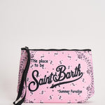 Pochette donna Aline bandana rosa ALINE 02639L MC2 SAINT BARTH 