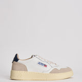 Sneakers uomo Medalist low in suede beige e blu AULM LS28 AUTRY 