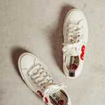 Converse x Comme des Garçons PLAY Sneaker bassa Chuck 70 K111 WHITE COMME DES GARCON PLAY 