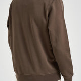 Felpa uomo girocollo marrone 6100060 S0051V007C STONE ISLAND 