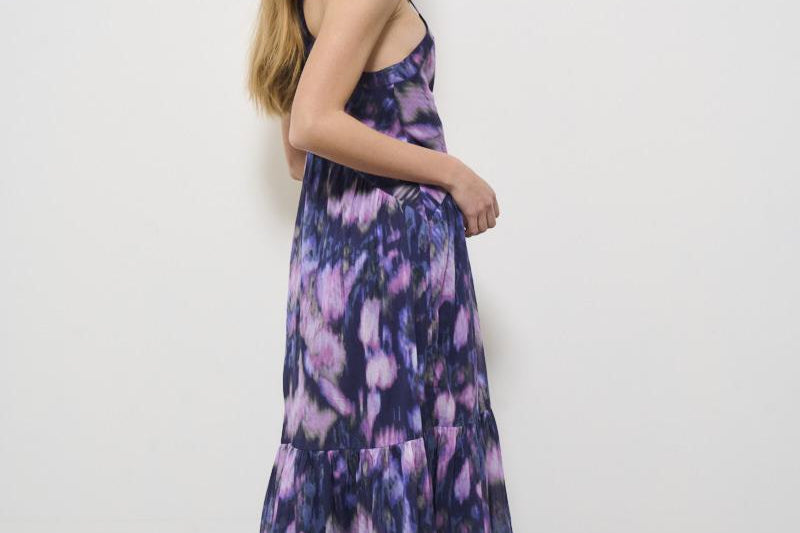 Abito donna lungo Sabba floreale RO0380FC B1J07EPEL MARANT ETOILE 