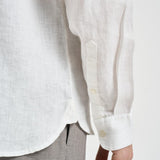Camicia uomo in lino bianco TB0AD2DC3 100 TIMBERLAND 