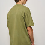 T-shirt uomo girocollo verde AMU037CL03 C0112 AMISH 