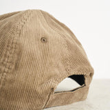 Cappello uomo baseball beige in velluto ACPU 55BC AUTRY 