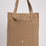 Borsa shopper donna in tessuto beige U25100003 WASHEDOTTER SAMSØE SAMSØE 