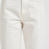 Jeans donna gamba dritta bianchi KOREABULL44 OFF WHITE HAIKURE 
