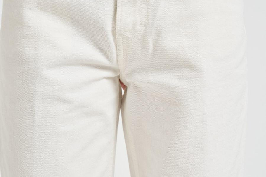 Jeans donna gamba dritta bianchi KOREABULL44 OFF WHITE HAIKURE 