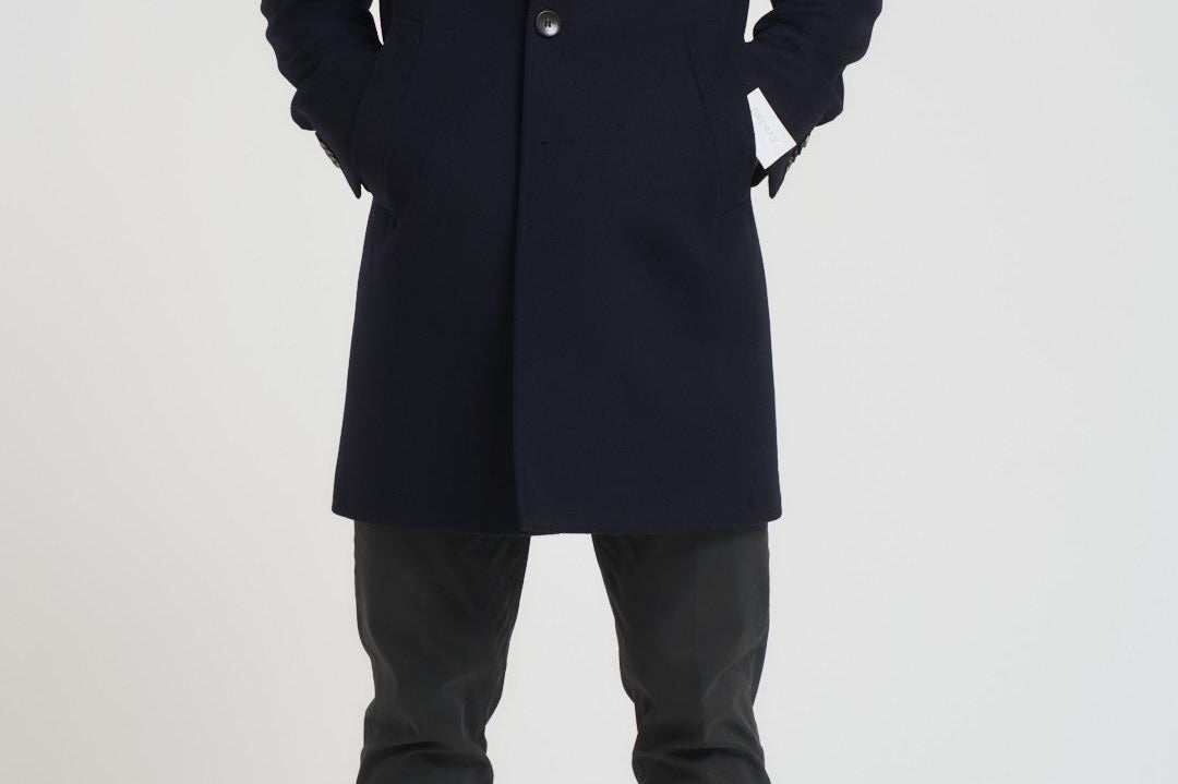 Cappotto uomo monopetto blu notte DUBLINO C721166 BRERAS 