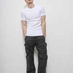 T-shirt uomo girocollo bianca A14950 0EJAI100 DIESEL 