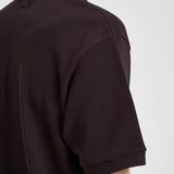 Polo uomo a manica corta marrone PH0034 3LA LACOSTE 