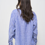 Camicia donna a righe blu 211935130 005 RALPH LAUREN 