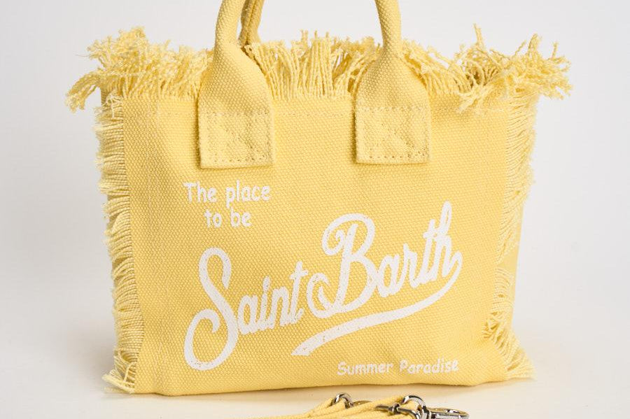 Borsa donna Vanity gialla VANITYMINI 00766L MC2 SAINT BARTH 