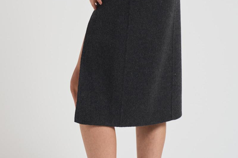 Gonna donna midi Leak grigio antracite D621523 LEAK020ANTRACITE P.a.r.o.s.h. 