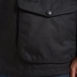 Gicca uomo in cotone cerato Ogston nero MWX0700 BK11 BARBOUR 