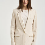 Blazer donna monopetto avorio VE0645FA D1F02I23EC ISABEL MARANT 