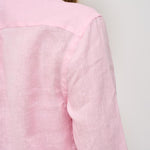 Camicia donna in lino rosa 211970730 014 RALPH LAUREN 