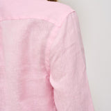 Camicia donna in lino rosa 211970730 014 RALPH LAUREN 