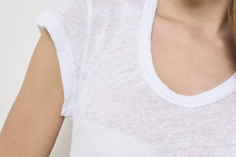 T-shirt donna bianca Zankou TS0014FB B1N17E20WH MARANT ETOILE 